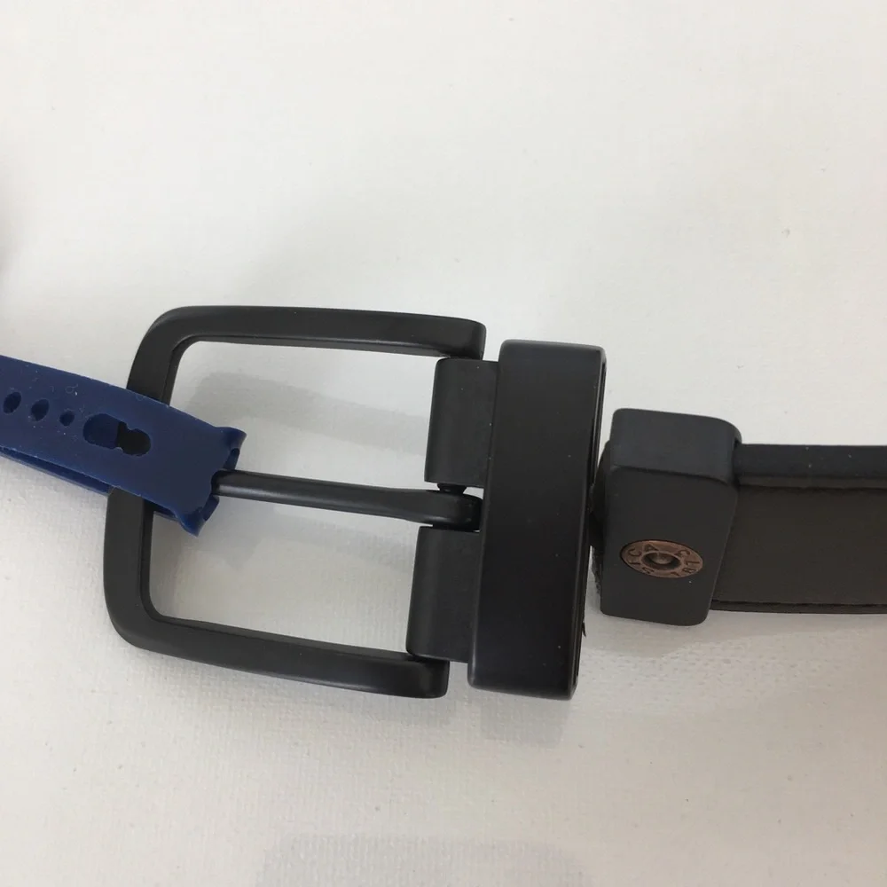Denizen Levis Reversible Belt Mens Size M 34-36 Black Brown Vegan Leather NEW